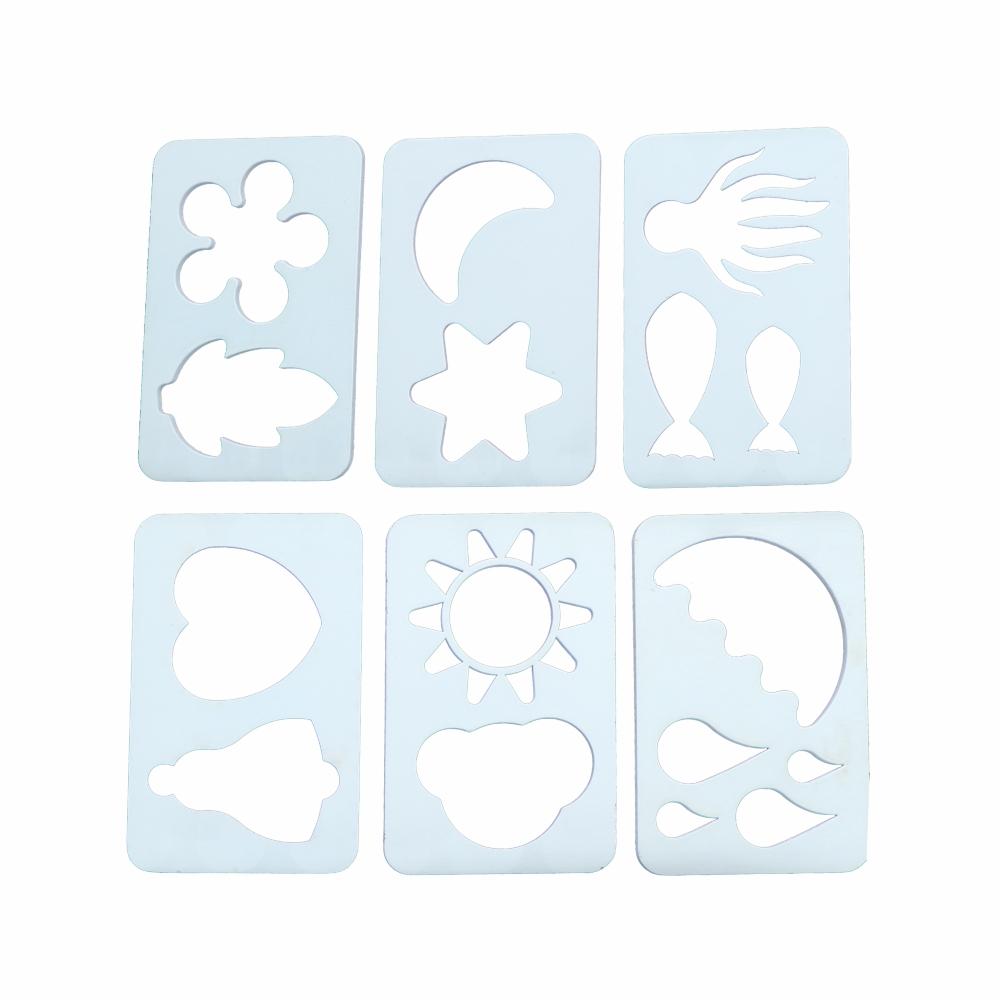 Wooden Shapes Stencils