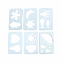 Wooden Shapes Stencils