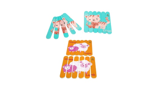 [fT328] Wooden Strips Puzzle