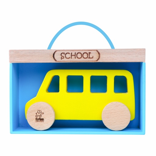 [fT2218] Wooden School Bus